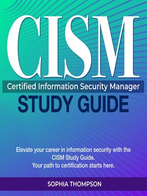 cover image of CISM Study Guide